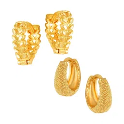 VIVASTRI Women Gold-Plated Alloy Earrings-picture-11