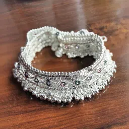 AamNa Enterprises Silver-Plated Anklet-image-59