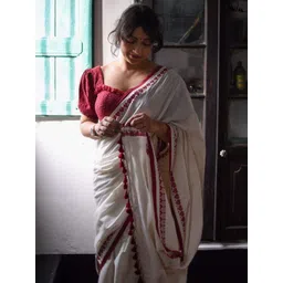sourav biswas Pure Cotton Saree image 2