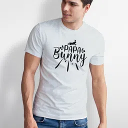 Seekbuylove Men Bio Finish Typography Printed Pure Cotton T-shirt image 3