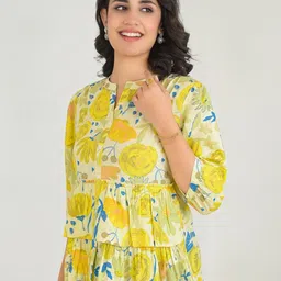 Pahiya Floral Puff Sleeve Top image 5