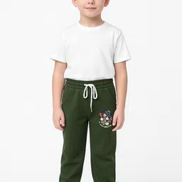 PARYAG Boys Pack Of 2 Printed Antimicrobial Track Pants image 5