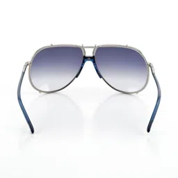 Tom Ford Men Grey Lens & Gunmetal-Toned Aviator Sunglasses with image 5