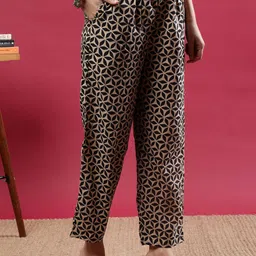 Polyglot Women Geometric Printed A-Line Kurta with Salwar & Dupatta image 2