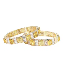 LAVAZZA Set Of 2 Stone-Studded Bangles image 4