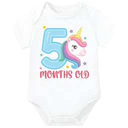 Lillypupp Infants Printed Pure Cotton Round Neck Bodysuit-picture-34