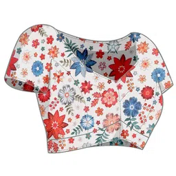 Moda Rapido Floral Saree image 3