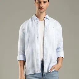 Tommy Hilfiger Men Striped Casual Shirt image 5