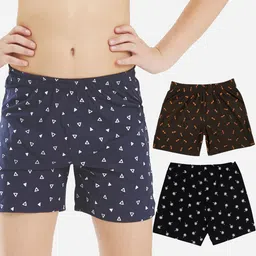 Bodycare Kids Girls Premium Cotton Boys Shorts Pack of 2 Ultrasoft Breathable Fabric-picture-28