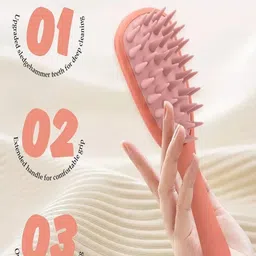 cleo Hair Scalp Massager Shampoo Brush For Anti-Dandruff & Scalp Exfoliator-picture-16