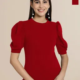 Tromko Women Pack Of 2 Puff Sleeve Top-picture-33