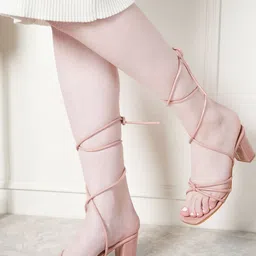 DressBerry Party Block Sandals-picture-12