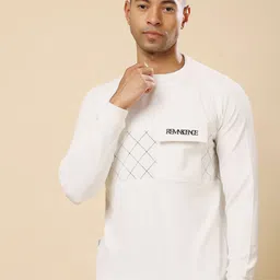 Stylox Typography Printed Cotton Pullover Sweatshirt-image-10