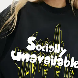 RAYACLOSET Women Printed Sweatshirt image 4