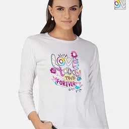 Metronaut Women 2 Printed Bio Finish Applique T-shirt-picture-23