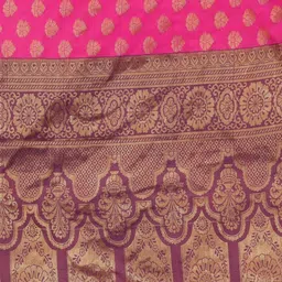 jayant creation Pink Art Silk Barasi Sarees image 4