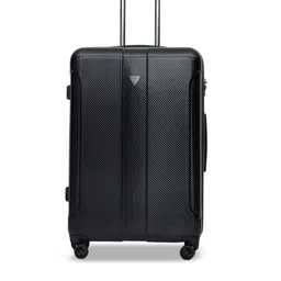 GUESS Lustre Textured Hard-Sided Water-Resistant Cabin Trolley Bag-image-80