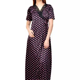 PHALIN Printed Maxi Nightdress image 4