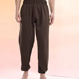 HRX by Hrithik Roshan Men Typography Printed Relaxed Yoga Joggers image 5