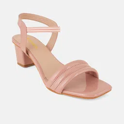 CORSICA Women Open Toe PU Block Sandals image 3