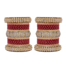 leshya Set Of 2 Stone Studded Bangles-picture-12
