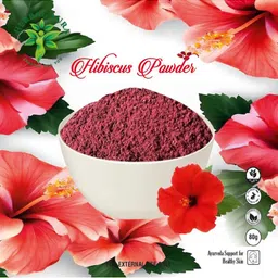 HERBALAURA Set Of 3 Multani Mitti- 100 g- Hibiscus- 80 g & Rose Petal Powder- 80 g image 5