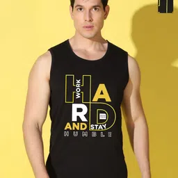 WOOSTRO Men Pack Of 2 Typography Printed Scoop Neck Cotton Slim Fit T-shirts-picture-40