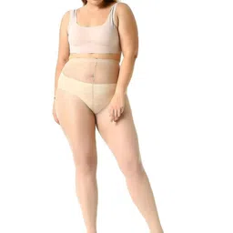 NESKA MODA Pack Of 2 Thigh High Panty Hose Sheer Stockings image 4