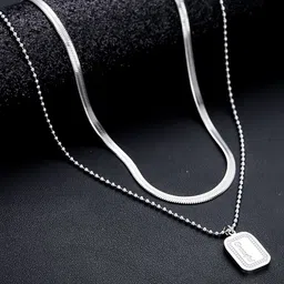 StyleCast x Revolte Silver-Plated Stainless Steel Minimal Chain-picture-16