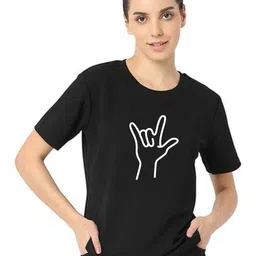 Moda Rapido Graphic Printed Round Neck Cotton T-Shirt-image-4