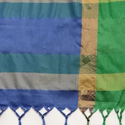 DIVASTRI Woven Design Embroidered Silk Cotton Banarasi Saree image 3