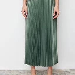 Trendyol Pleated Straight Maxi Skirt-picture-42