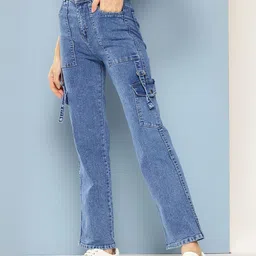 CORSICA Women Slim Fit Mid-Rise Light Fade Stretchable Jeans-picture-24