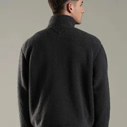 Tommy Hilfiger Relaxed Fit High Neck Front-Open Sweatshirt image 5