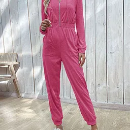 HERE&NOW Women Solid Basic Jumpsuit-picture-29