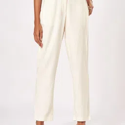 Marigold Lane Women Tapered Fit High-Rise Trousers-image-55