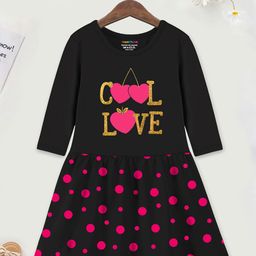 YK X Trampoline Print Fit & Flare Dress-picture-27