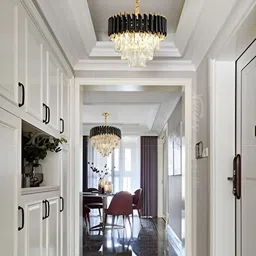 GAUVIK Black Ceiling Lamp image 3