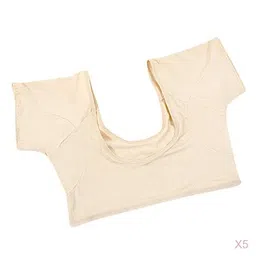 The Style Sutra 5 Pcs Reusable Washable Sweat-proof Armpit T Shirt w/Underarm Sweat Pad L|Health & Beauty | Bath & Body | Deodorants & Antiperspirants image 4