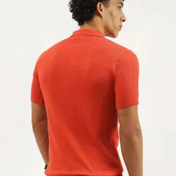United Colors of Benetton Men Polo Collar Pure Cotton Pockets T-shirt image 2