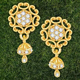 VIVASTRI Women Gold-Plated Alloy Earrings-picture-22