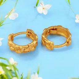 SHREE KRISHNA SHOPPING Gold-Plated Brass Earrings-picture-10