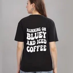 FALTU.CO Women Printed Drop-Shoulder Sleeves Pure Cotton T-shirt-picture-24