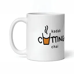 Mr UVD White & Black Typography Printed Ceramic Mug 350 ml-picture-33