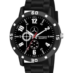 Miss Perfect Men Dial & Bracelet Style Straps Analogue Multi Function Watch 126 image 3