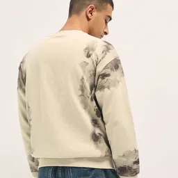 THE BEAR HOUSE Self Design Crew Neck Relax Fit Tshirt image 3