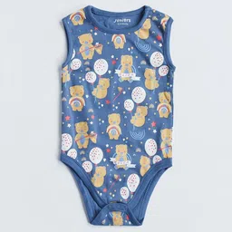 Juniors by Babyshop Infant Boys Pack Of 5 Printed Cotton Bodysuits image 3