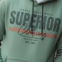 Shopifyy Men Printed Hooded Sweatshirt image 5