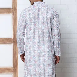 Jompers Men Ethnic Motifs Printed Kurta image 5