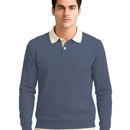 BULLMER Polo Collar Long Sleeves T-shirt-picture-12